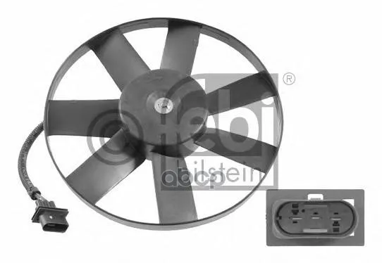Вентилятор Радиатора Vag A3/Golf Iv/Bora 100/60w 345mm Febi 14748 Febi арт. 14748