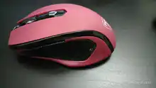 VicTsing MM057-Ratón inalámbrico de 2.4 Ghz, mouse óptico con diseño ergonómico con 6 botones, de 2400 DPI, ahorro de energía para ordenador PC y portátil