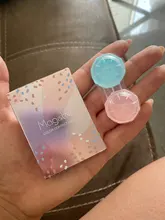 1 par de lentes de contacto para los ojos de Color verde lentes cosméticos de cristal marrón Mirage Color Natural lentes de contacto contactos de Color gris