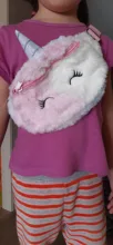 Riñonera rosa con estampado de lentejuelas para mujer y niña, bolso con cinturón de hombro para niño, bolsa para teléfono para niño, riñonera de unicornio de dibujos animados