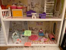 Toy Hamster-Toy Wooden-Bridge Chinchilla Small Eco-Friendly New