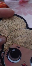 LOL surprise-pegatinas de ropa de muñecas para niñas, parche decorativo bordado para fiesta de cumpleaños