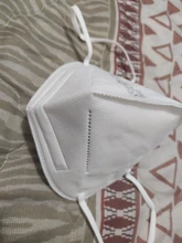 Mascarilla facial ffp2 KN95 con filtro, máscara antipolvo con ventilación, 100 Uds.