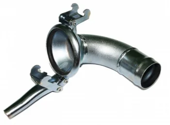 

Elbow curved female head 75 mm