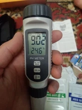 Medidor de PH profesional PH818, pluma portátil, medidor de pH, acidimetro para acuario, medida de Probador de Calidad del Agua