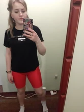 Pantalones cortos deportivos de cintura alta para mujer, Shorts de motorista, sexys, informales, ajustados, vestido ceñido liso, para ciclismo, bajos estrechos