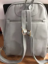 Nevenka-Mochila De cuero suave para mujer, bolsa de marca de estilo Preppy, informal, para adolescentes