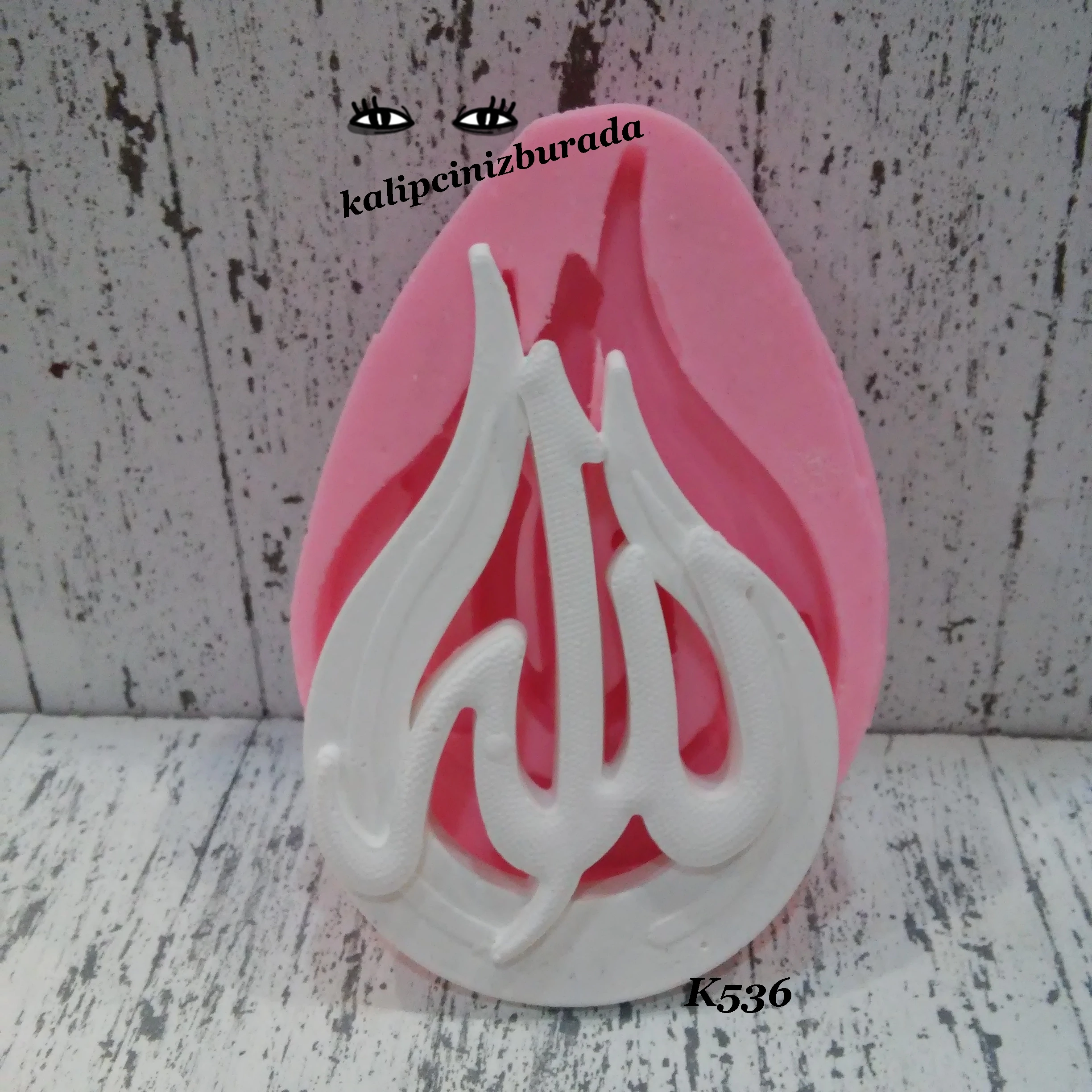 

God word religious object silicone mold