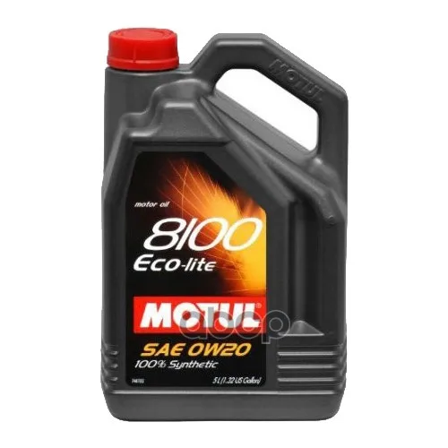 MOTUL Oil 8100 Eсo-Lite 0w20 5L(104983) 108536