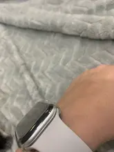 Funda protectora para Apple Watch 5, 4, 3, banda de 44mm, 40mm, 42mm y 38mm, Protector de pantalla de silicona, Protector de pantalla