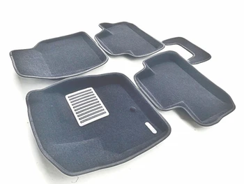 

Textile 3D mats euromat3d luxe in the salon for Land Rover Freelander (2006-2014) with metal sub-spot