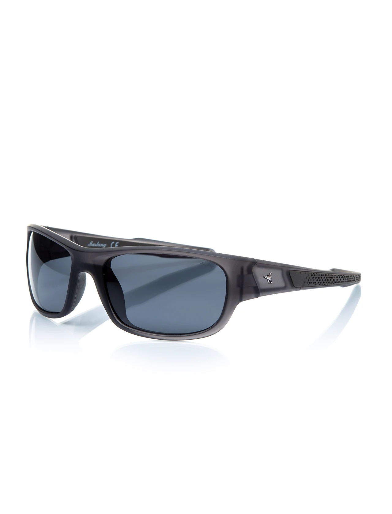 

Men's sunglasses mu 1609 03 bone black organic rectangle rectangular 62-19-136 mustang
