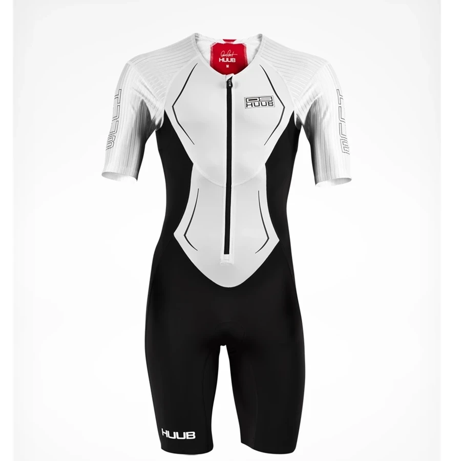 HUUB летний костюм для велоспорта ropa de triatlon Мужская одежда для велоспорта ciclismo одежда для плавания и бега MTB велосипеда - Цвет: Черный