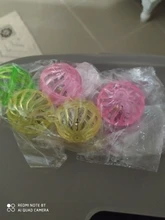 5pcs/Set Funny Cat Ball Toy Hollow Training Cat Interactive Toy Cat Bell Toy For Kitten