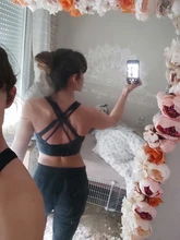 Fitness Bra Yoga Underwear Sports-Bra Sexy Plus-Size Woman Shock-Proof High-Intensity