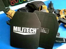 MILITECH-placa balística de 10 x 12, par de mochilas ultraligeras NIJ IIIA 3A 0101,06 y NIJ 0101,07 HG2, UHMWPE a prueba de balas