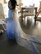 Nieve niñas vestido princesa disfraz de Halloween Carnaval de los niños vestido de vestidos infantiles para Niñas Ropa de tamaño 4-10 años