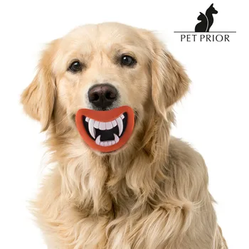 

Funny Pet Prior Rubber Dog Toy with Sound