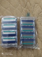 Máquina de afeitar Manual para hombre, afeitadora de 5 capas con cuchillas de reemplazo Gillette, Compatible con General