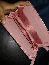 Carteras geométricas de lujo para mujer, monederos de cuero con cremallera, diseño de borla, billetera larga, monedero, tarjetero