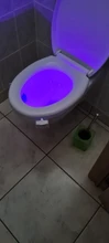 Toilet-Seat Luminaria-Lamp Motion-Sensor WC Backlight Smart Waterproof 8-Colors PIR 