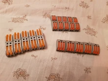 Cable-Connectors Splicing Push-In-Terminal-Block Fast-Wire Universal Mini SPL-2/3 Compact