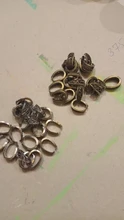 20 piezas 14x10mm estilo barroco colgante Pinch Bail broches collar ganchos Clips conector DIY accesorios de joyería accesorios 6 colores