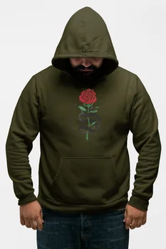 

Angemiel Wear Spirit Soul Of Green Men 'S Hooded Sweatshirt