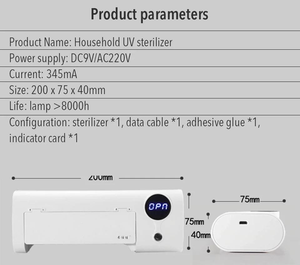 Xiaomi Youpin JJJ ультрафиолетовая зубная щетка стерилизация дезинфицирующее средство подходит для SO WHITE Oclean Dr Bei всех типов зубных щеток