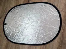 Oval-Camera Photo-Accessories Collapsible-Reflector Multi-Photography Silver Portable
