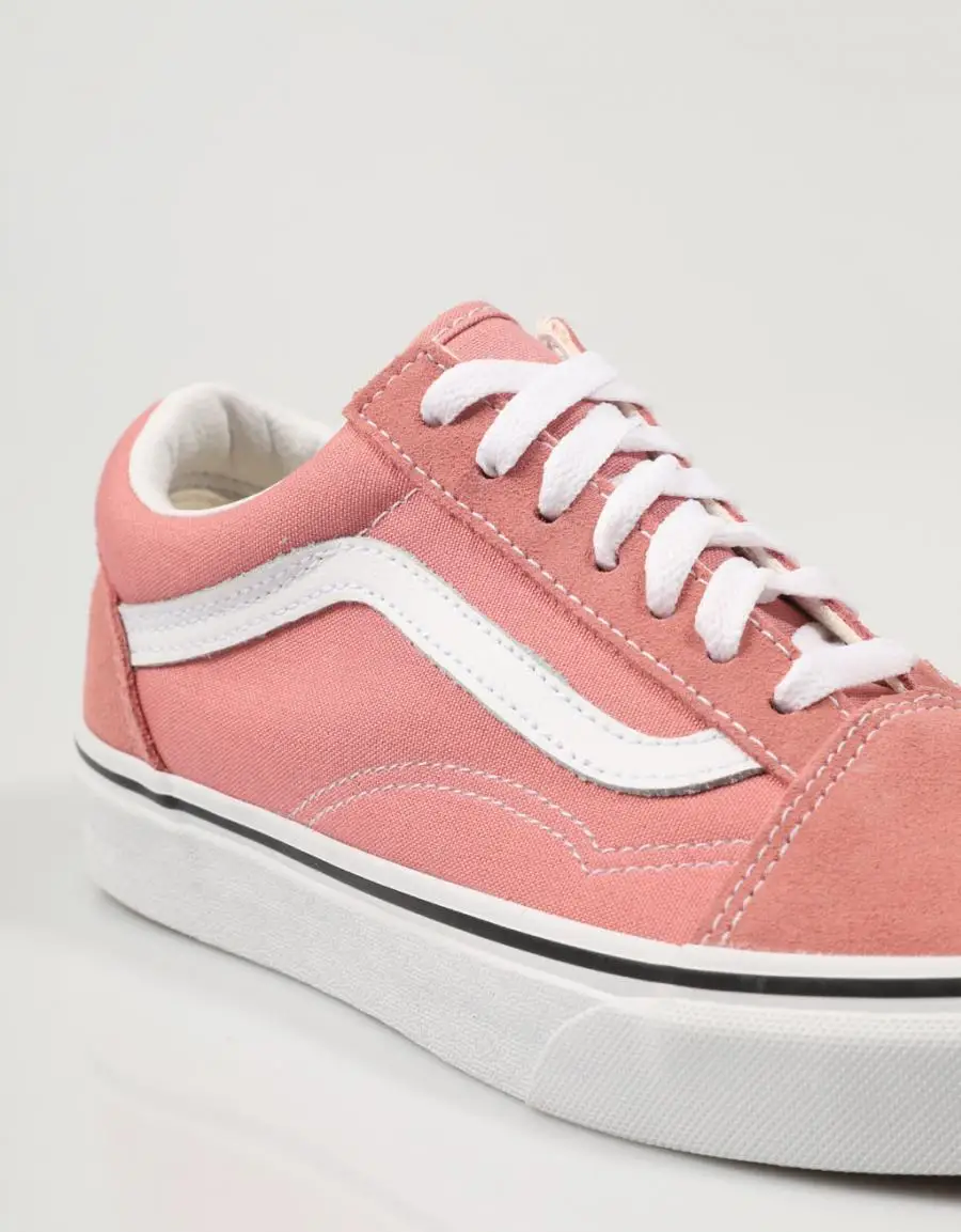 Zapatillas Vans Old Skool Rosa Lona Piel Pink Canvas Leather 78346 Sneakers  2022 - AliExpress