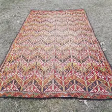 Винтажные восточные турецкие Boho Jajim ковры ковер 5'7'' X 9'9''