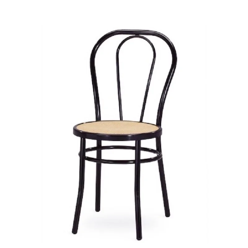 Black Стул thonet металла - Цвет: Black