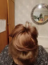 LUPU-moño sintético desordenado para mujer, moño con bandas elásticas para el cabello, coleta recta de Donut, extensiones de cabello