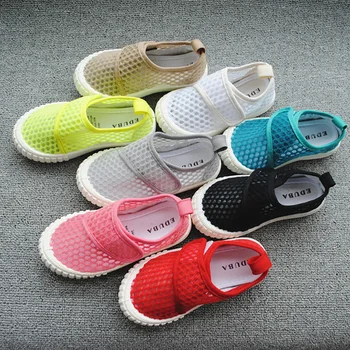 

Children Shoes Breathable Mesh Soft Insole Summer Shoes For Leisure Multiple Colors Kids Ventilate Shoes Toddler