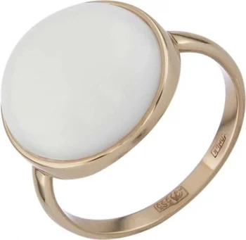 

Aloris ring with 1 Onyx in red gold