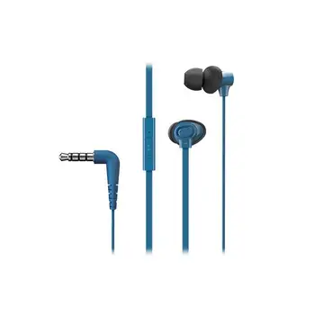 

Panasonic RP-TCM130E-A stereophonic headphone for cell phone blue