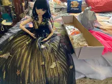 Dolls Wig-Shoes Dress Jointed Makeup-Toys Gifts Girls-Collection Ucanaan 60CM with Outfits