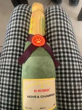 Toy Dog Chew-Toy Pet-Supplies Champagne Bottle-Shape Bite-Resistant New Clean