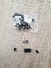 10 unids/lote YT2153Y Micro USB 4pin conector macho blanco/negro de datos OTG interfaz de línea de datos Cbale envío de la gota