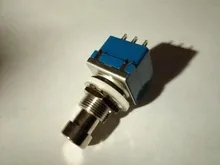 Metal-Switch Effects-Pedal-Box Guitar Stomp-Foot 3PDT 9-Pin True-Bypass Blue Hot-Selling