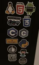 Pegatinas de programación de Internet para ordenador portátil, paquete de etiquetas de viaje para Skateboard, 10/50 Uds.
