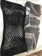 Sticker Pocket-Cage Storage-Bag Trunk-Seat Mesh Elastic-String Auto-Organizer Car-Back