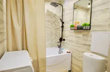 Uythner-Grifo de ducha efecto lluvia para pared, mezclador de agua para bañera, negro mate