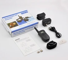 Petrainer 998DB-1 New LCD Blue Display Remote Control Waterproof Dog Collar Electric
