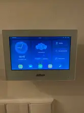 Monitor digital de 7 pulgadas para interior, VTH5321GW-W de VTH5321GB-W con logotipo DH, 802.3af, PoE, Android, intercomunicador, vídeo, timbre con cable