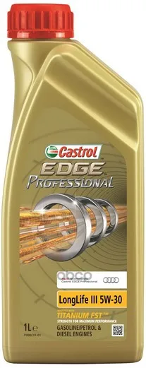 Castrol Масло Моторное 5w-30 Castrol 1л Edge Professional Ll Iii Titanium Fst Audi Castrol 157ad3