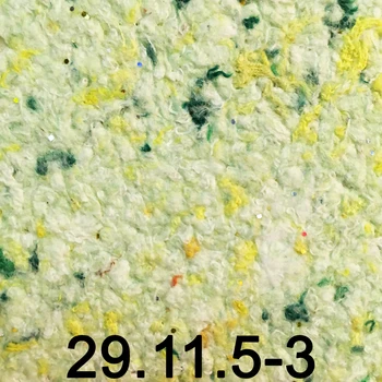 

Liquid wallpaper made of natural cotton geoluk (yellow-green)