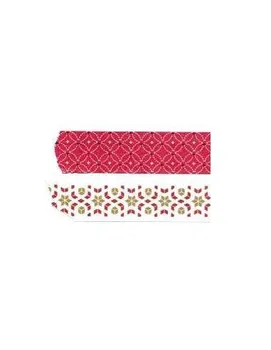 

PAPER MASKING TAPE 2 PCS 1. 5X100CM MODEL SCARLET