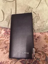 Carteras de hombre Baellerry clásico largo de estilo de la tarjeta titular de hombre bolso cremallera de calidad de gran capacidad grande de la marca de lujo de cartera para hombres